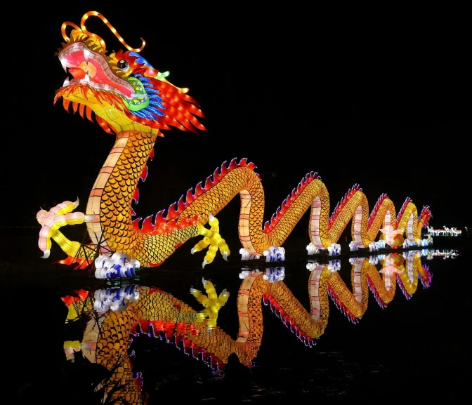 Chinese New Year Wood Dragon&nbsp;