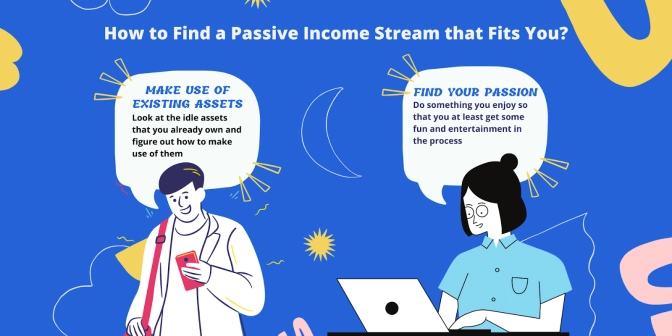 How to find a passive income stream that fits you&nbsp;